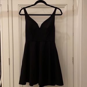 Kimchi Blue Fit-n-flare dress, black size S